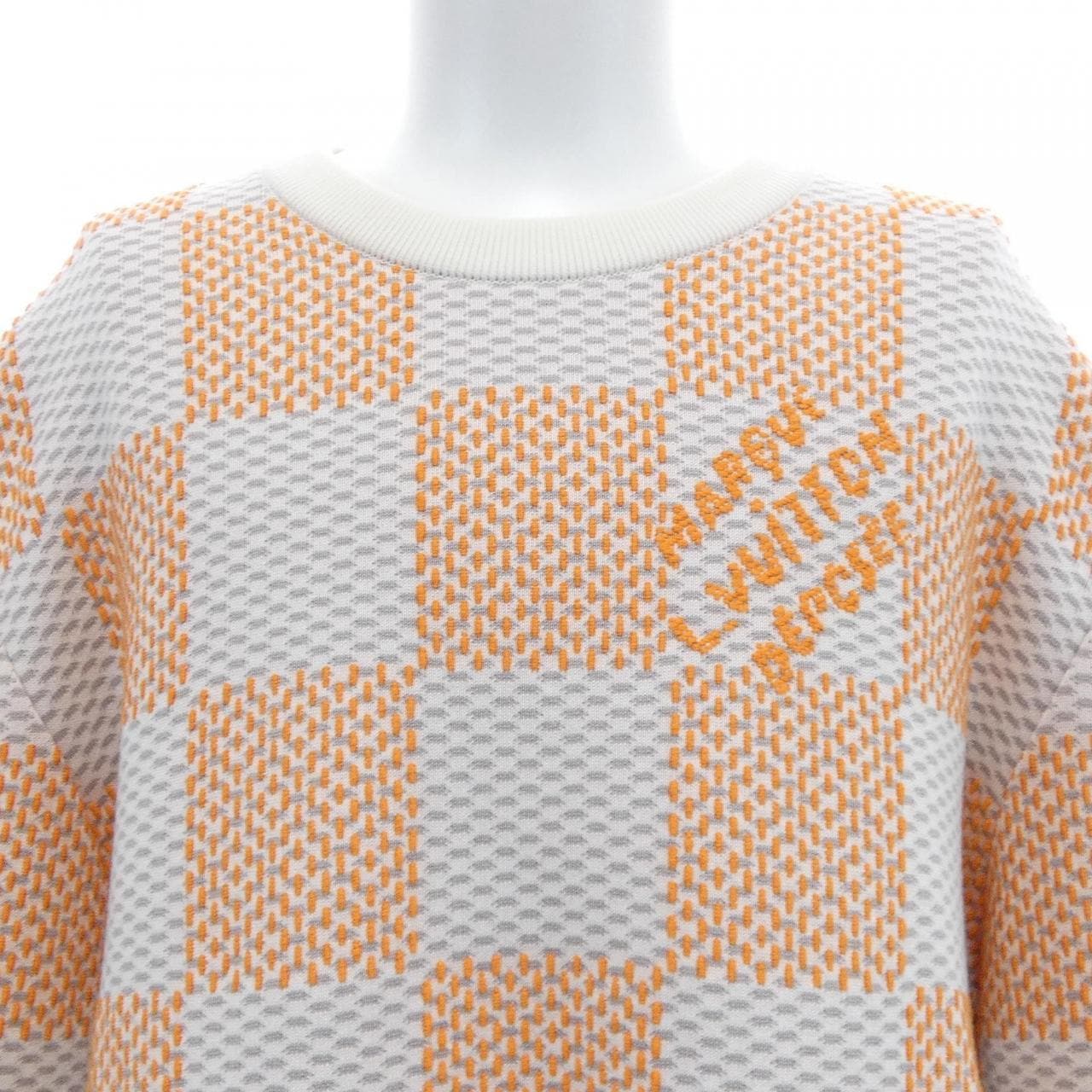ルイヴィトン LOUIS VUITTON ダミエジャガードコットンプルオーバー HQN81WZ34 ニット