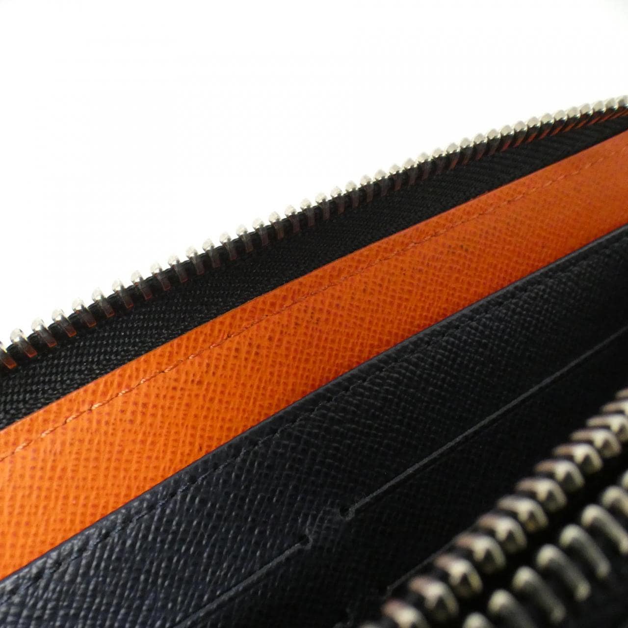 LOUIS VUITTON Epi + Damier 石墨拉链收纳夹M62930 錢包