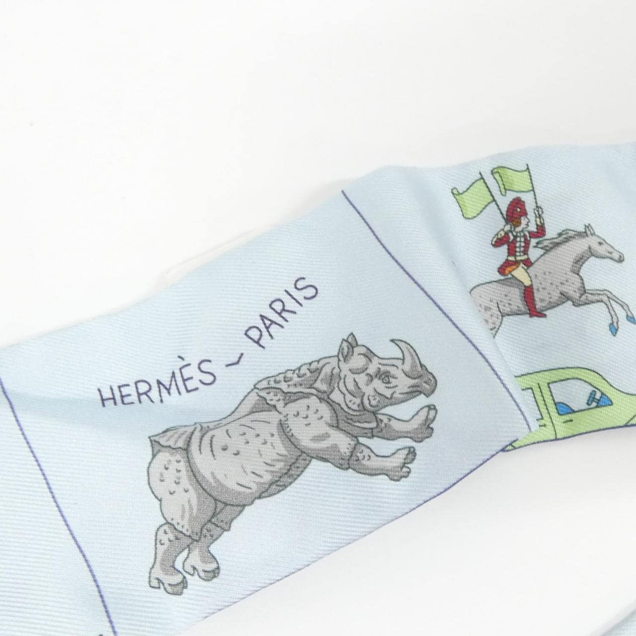 エルメス HERMES PARADE ツイリー 064150S スカーフ