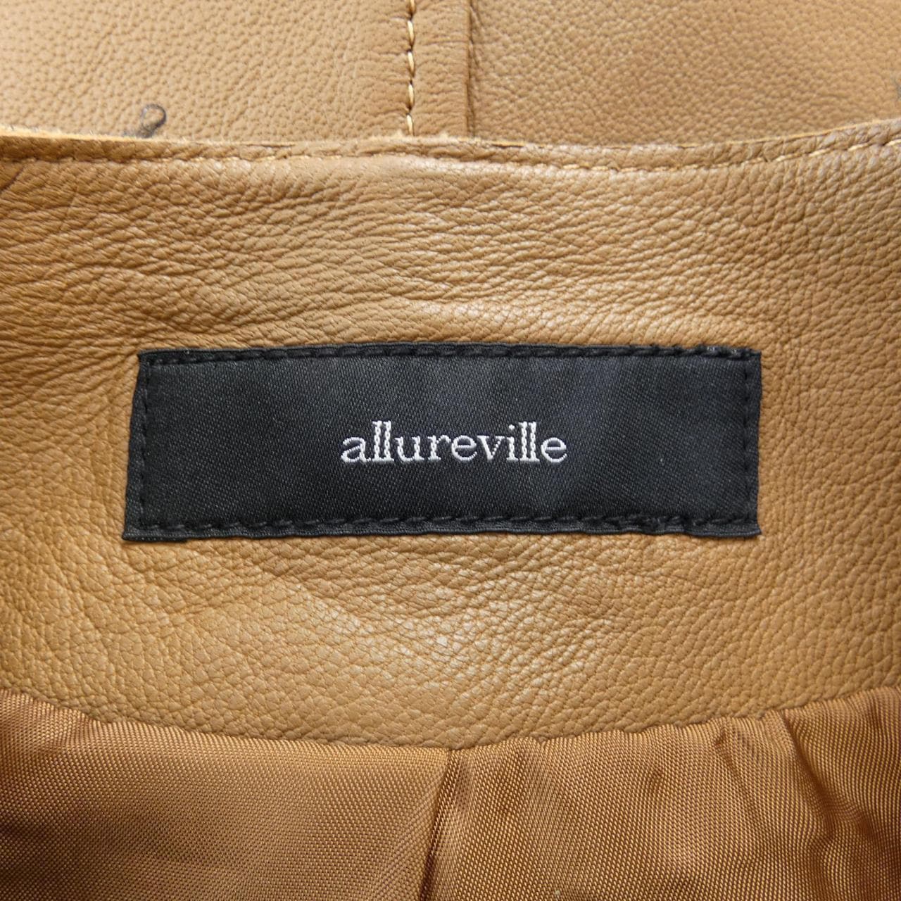 アルアバイル allureville レザージャケット