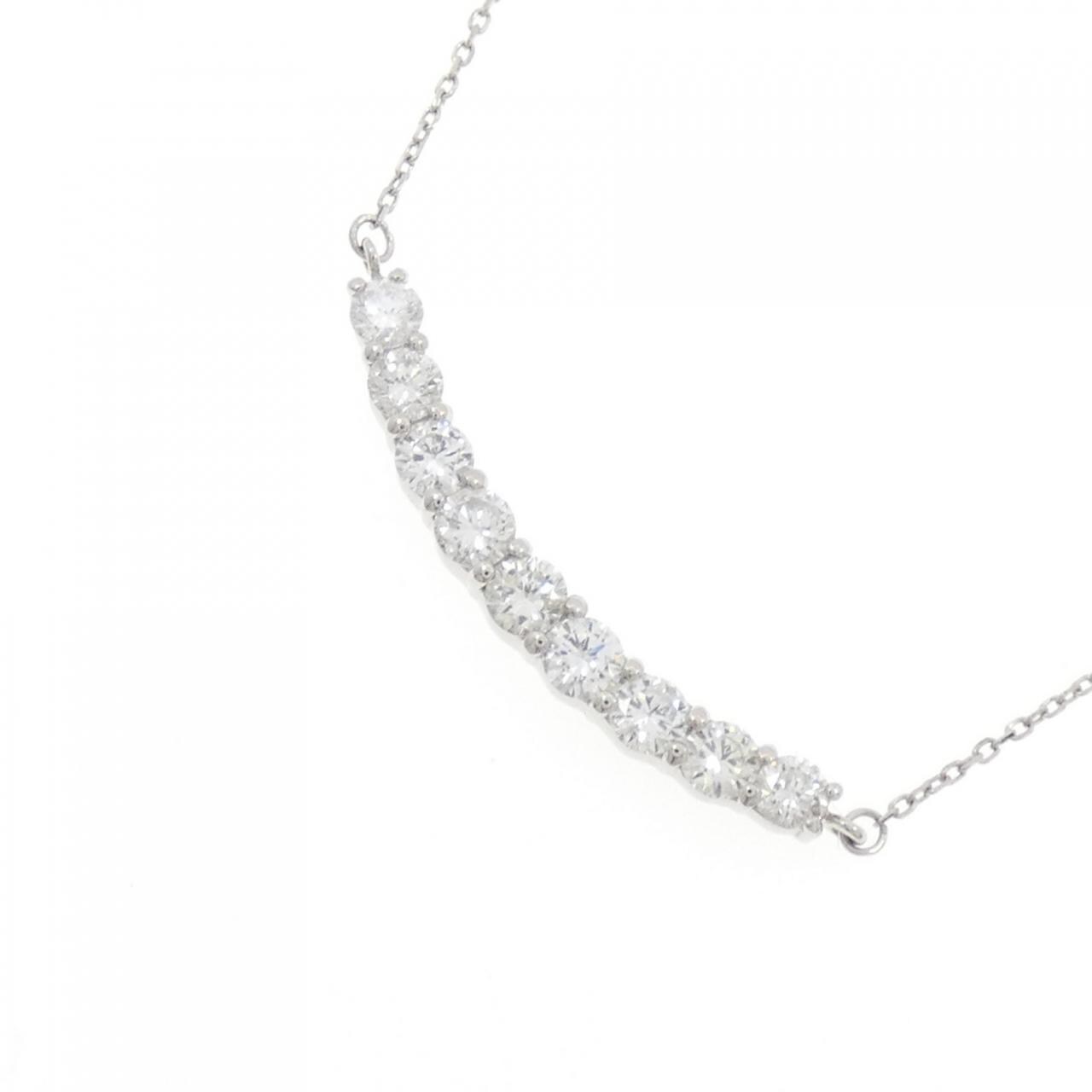 PT900/PT850 ダイヤモンド ネックレス 0.50CT