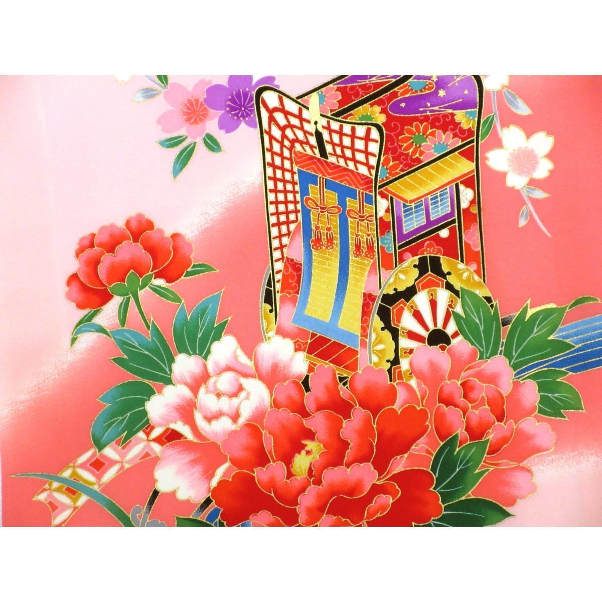 【未使用品】子供　女の子一ツ身
