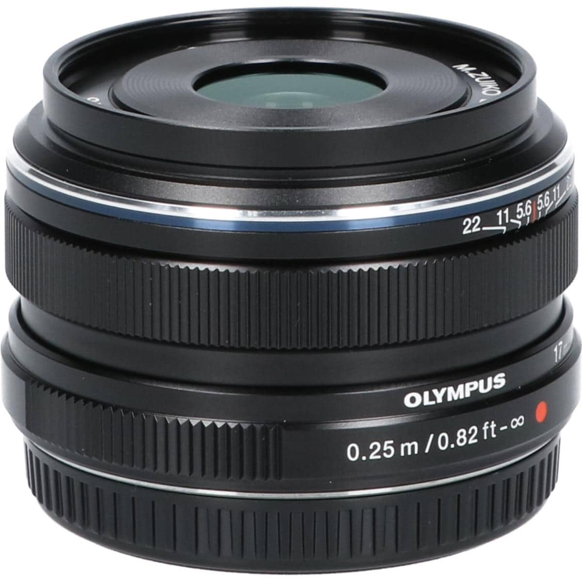 ＯＬＹＭＰＵＳ　ＭＺＤ１７ｍｍ　Ｆ１．８　ＢＬＡＣＫ