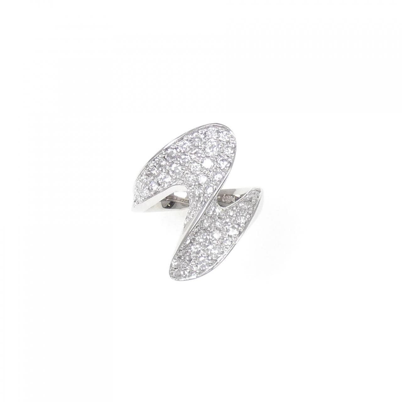 PT パヴェ ダイヤモンド リング 1.76CT