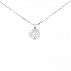 【新品】PT ダイヤモンド ネックレス 0.516CT E SI1 VG