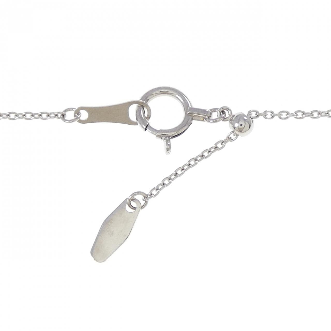 【再加工款】PT900/PT850鑽石項鍊 1.011克拉 F色 SI1淨度 梨形