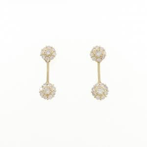 K18YG ダイヤモンド ピアス 0.52CT