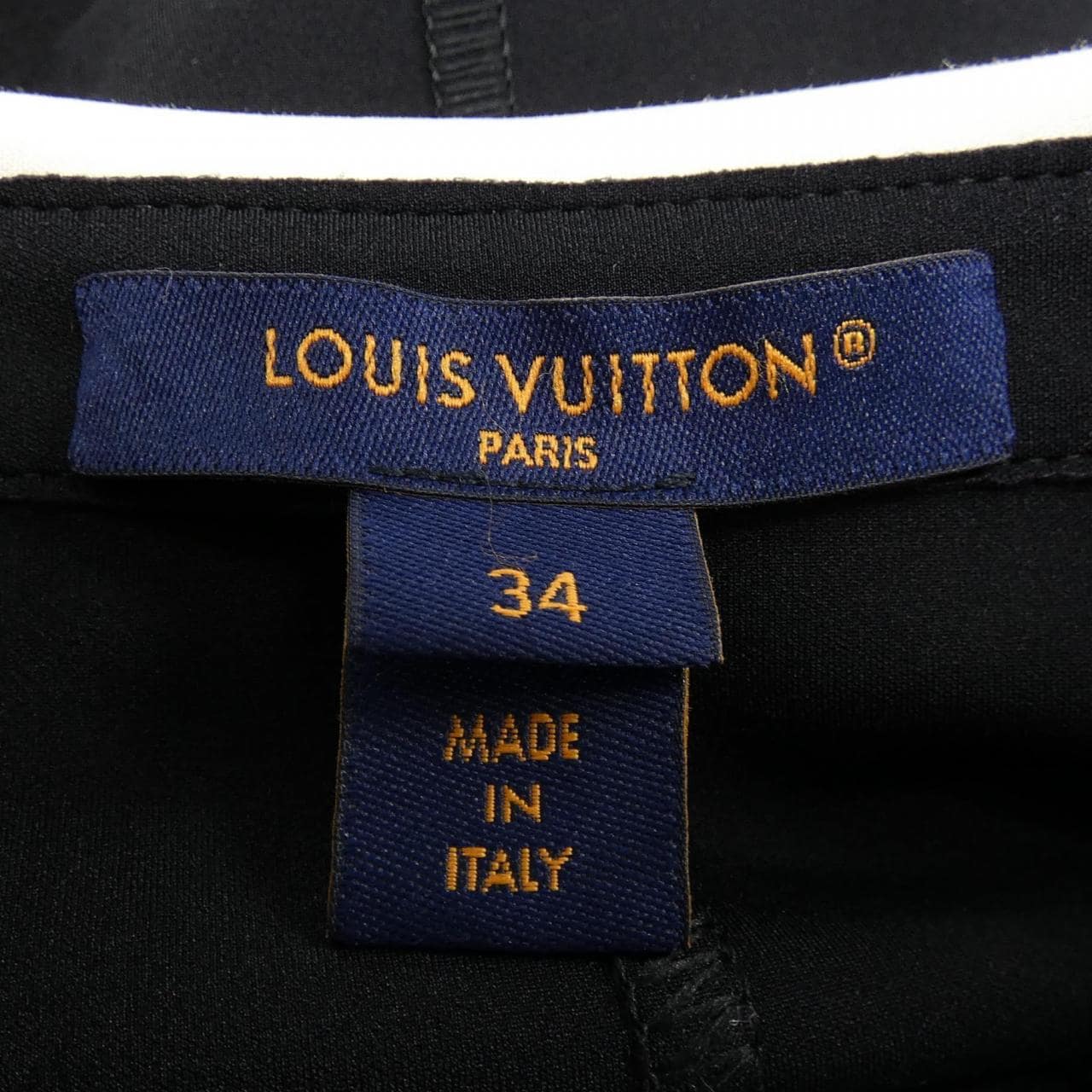 ルイヴィトン LOUIS VUITTON テクニカルジャージーピーターパンカラードレス FQDR45G72 ワンピース