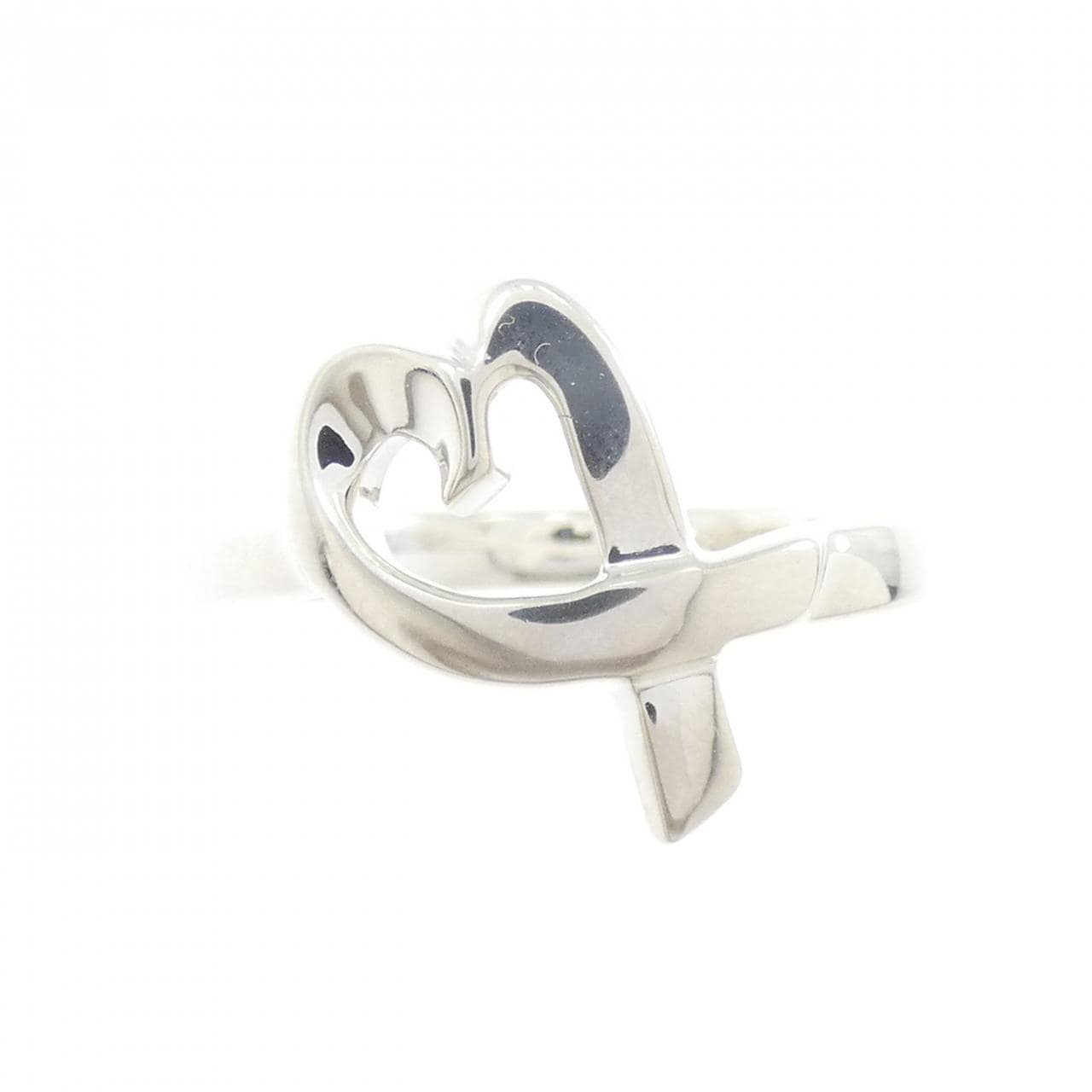 ティファニー ラビングハート リング