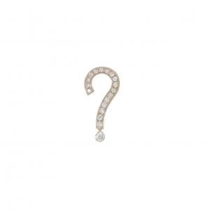 K18YG ダイヤモンド ブローチ 0.09CT