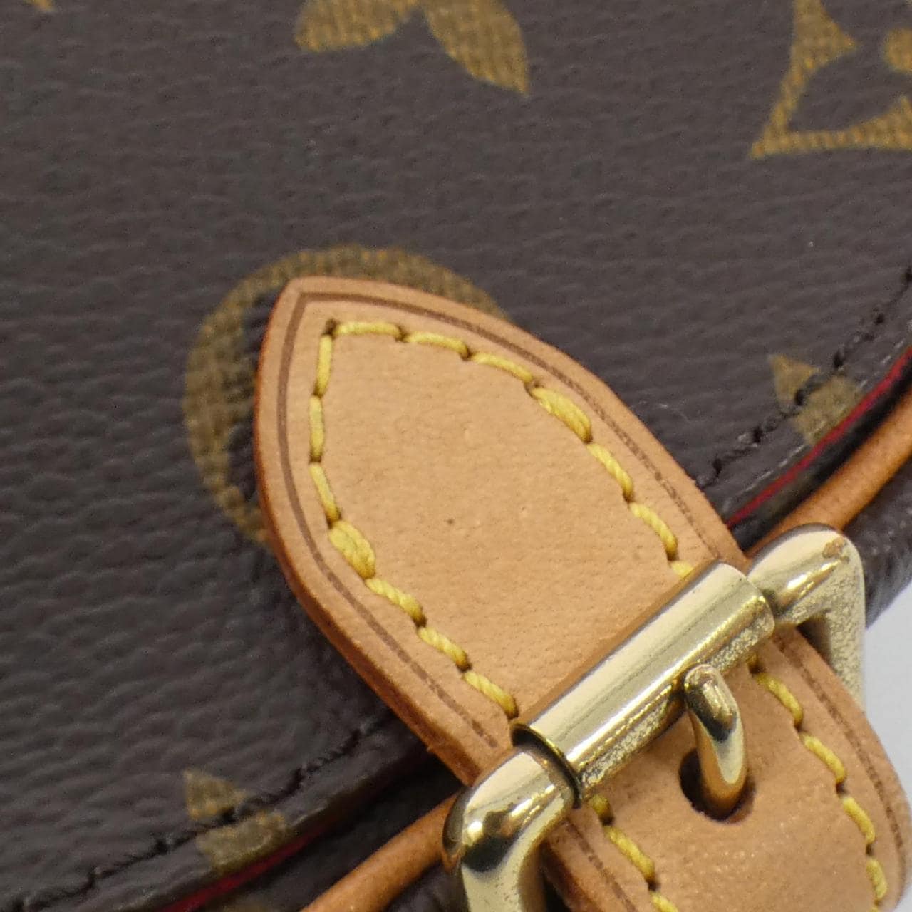 [vintage] LOUIS VUITTON Monogram Tan Blanc M51179 Shoulder Bag