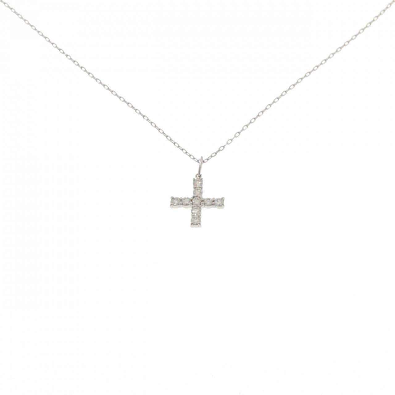 PT900/PT850 ダイヤモンド ネックレス 0.36CT