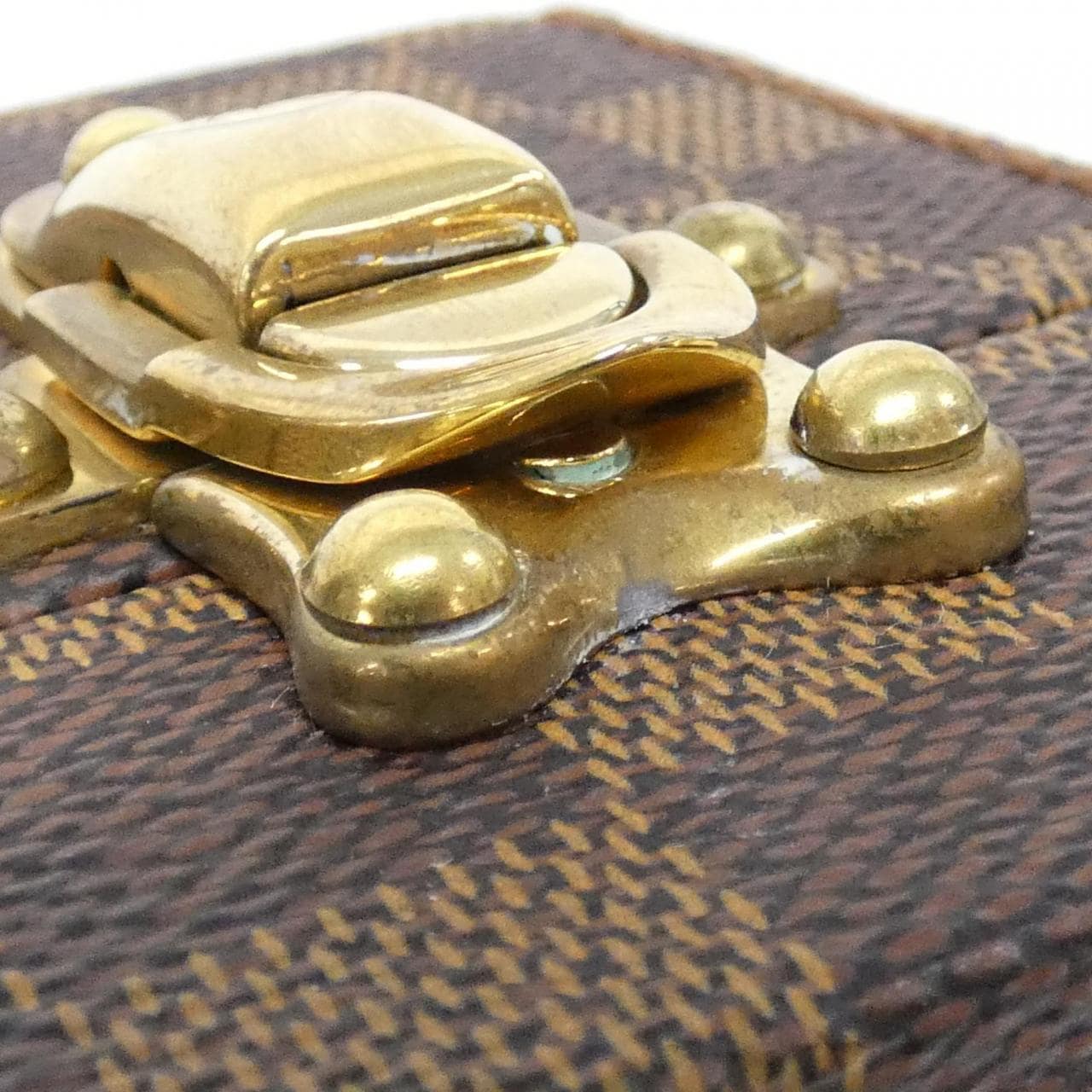 ルイヴィトン ダミエ ボワット ビジュー ジュエリーケース