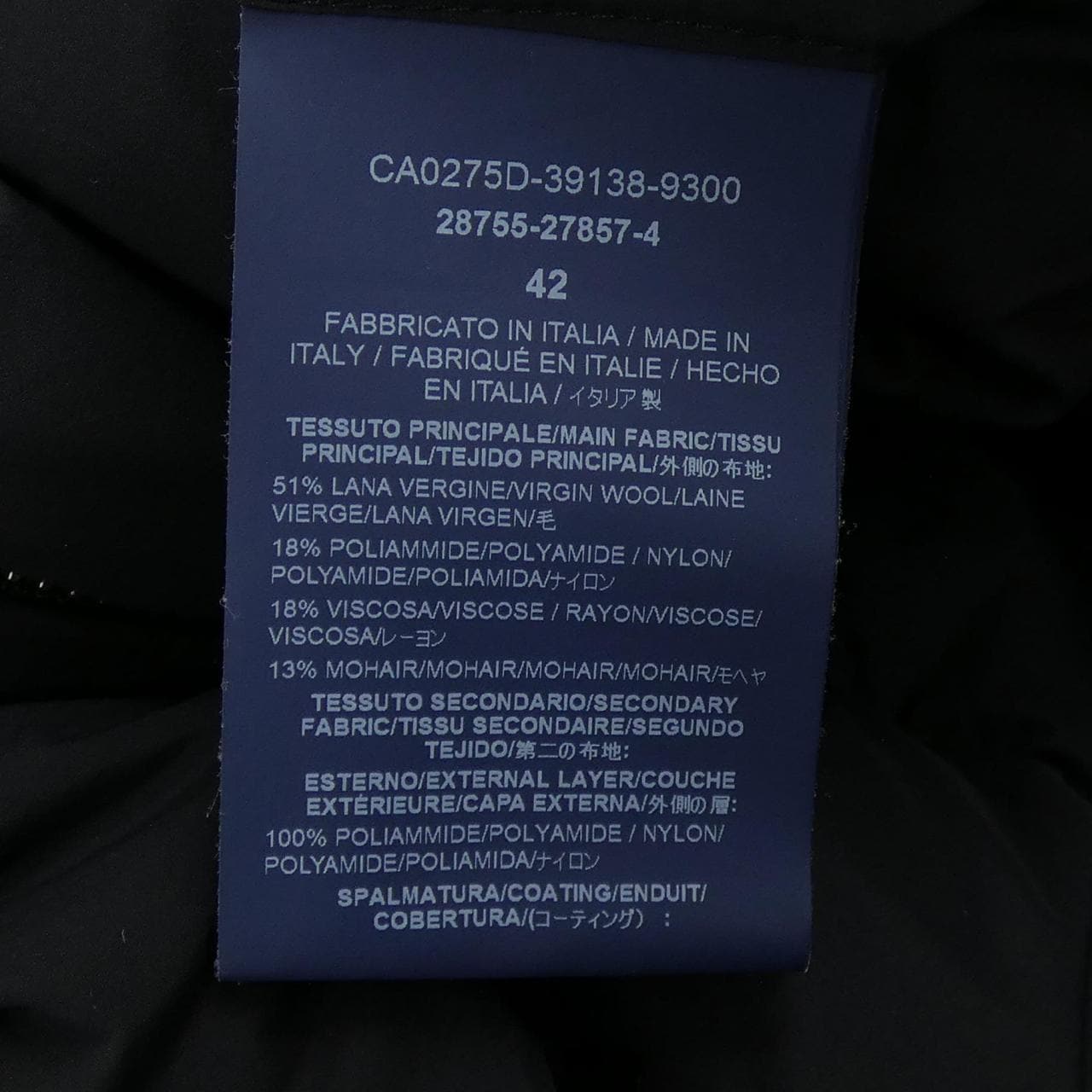 ヘルノ Herno CA0275D ダウンコート