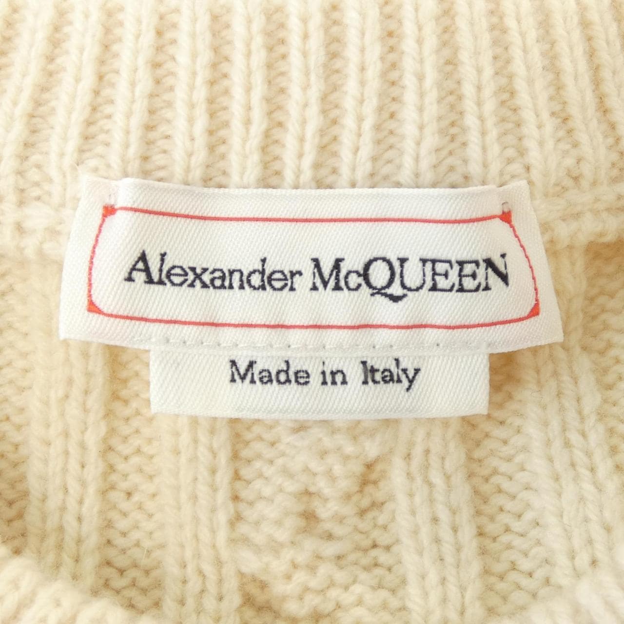 アレキサンダーマックイーン ALEXANDER McQUEEN 650346　Q1ATD ニット