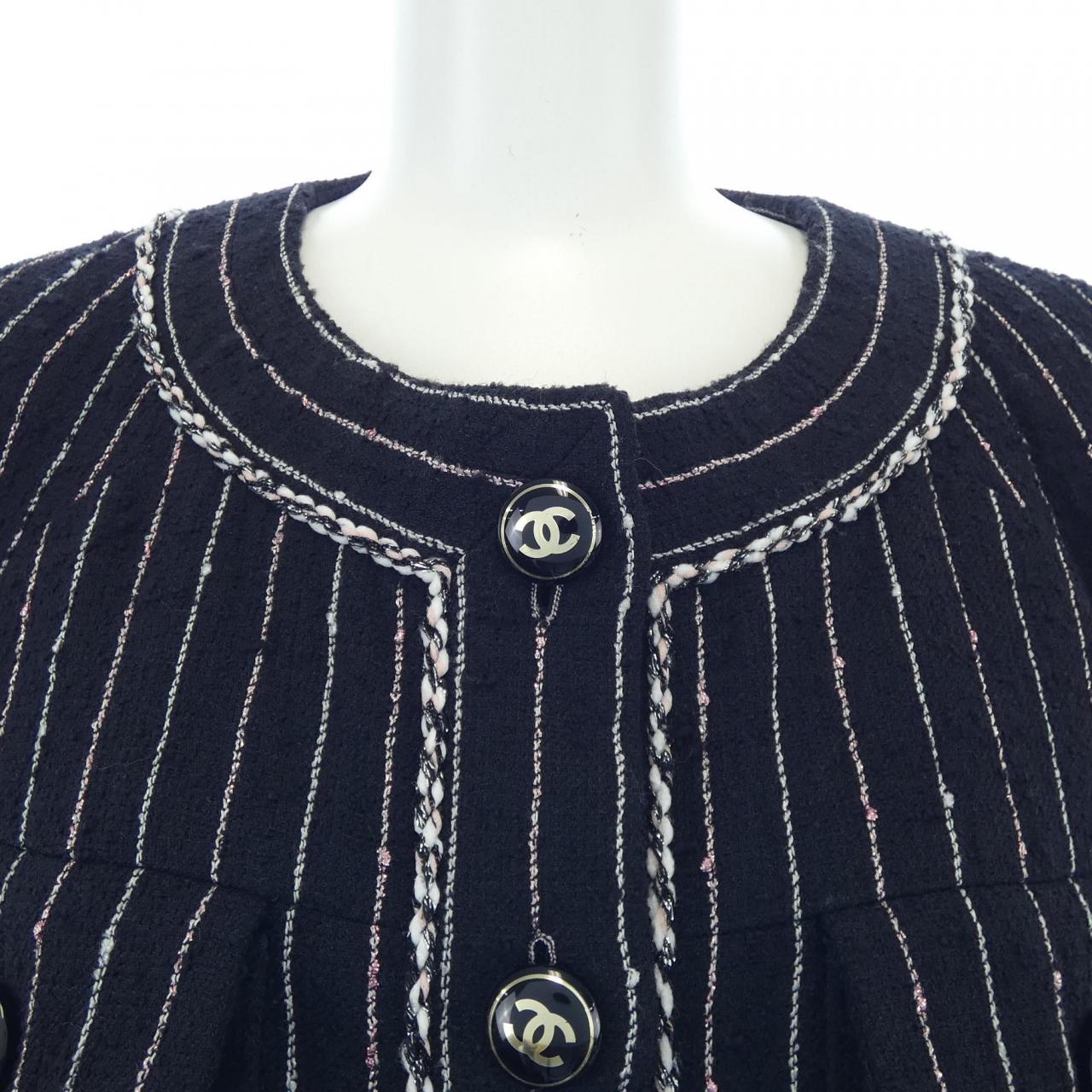 シャネル CHANEL P74419V65934 23P ノーカラージャケット