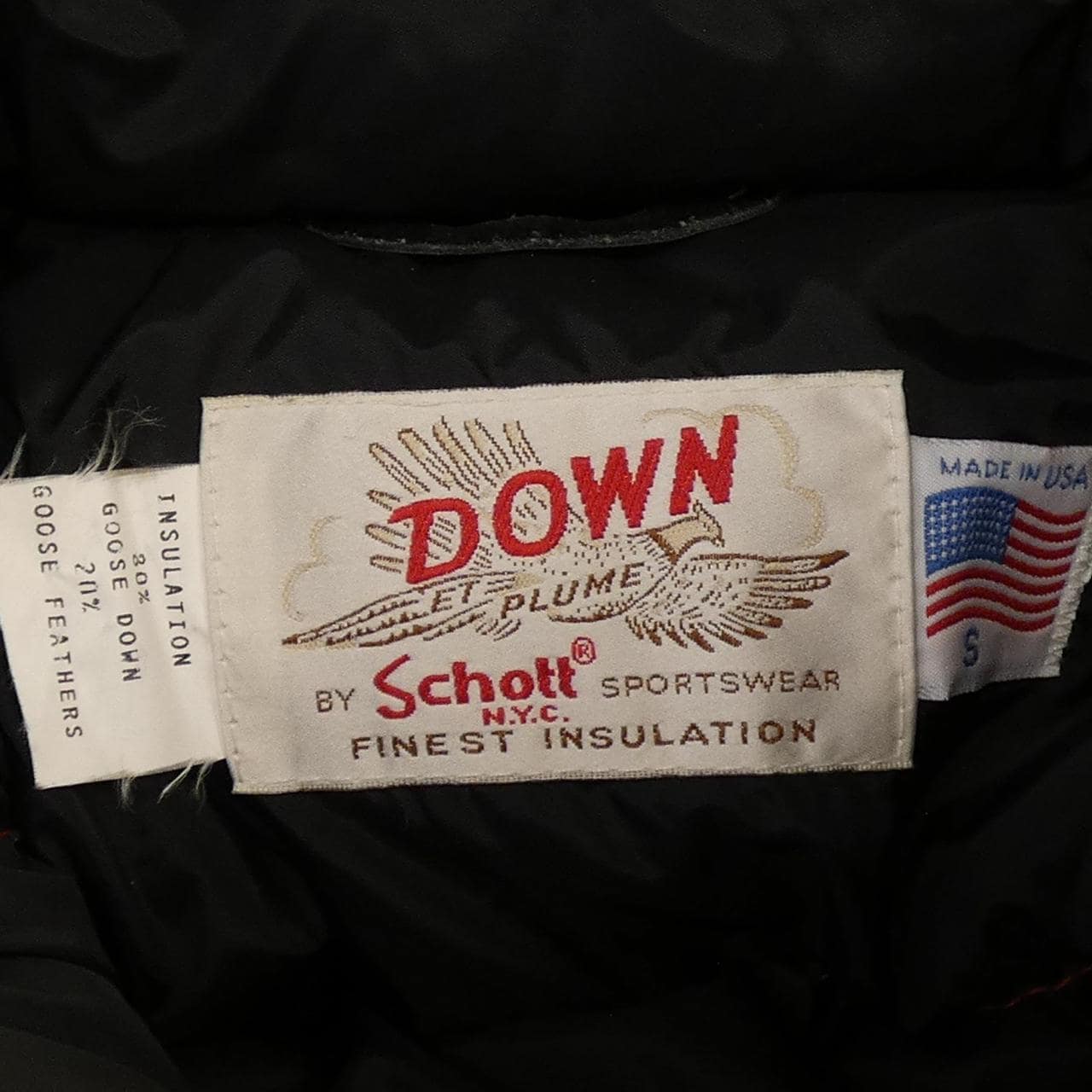 ショット SCHOTT ダウンジャケット