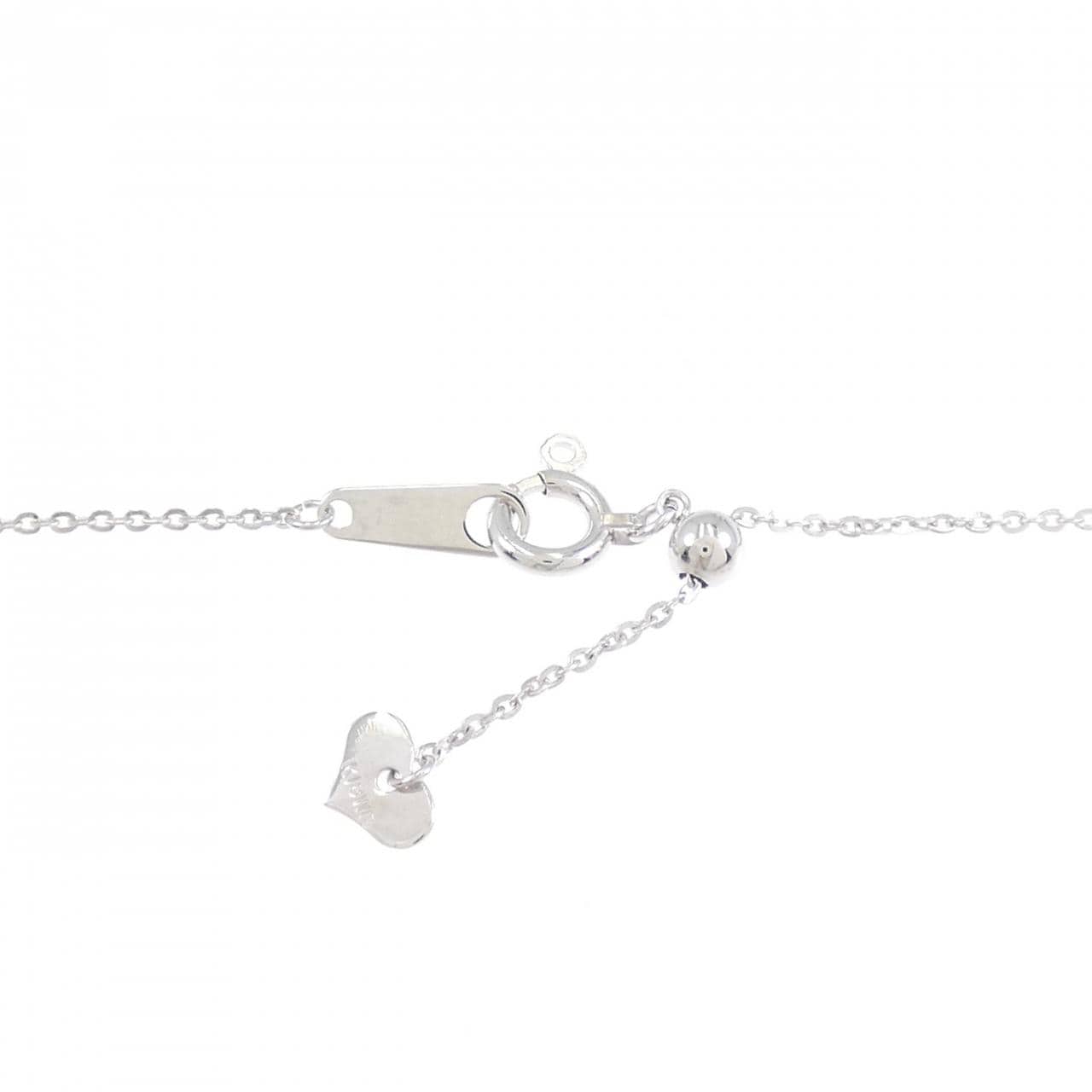 K18WG ダイヤモンド ネックレス 0.50CT
