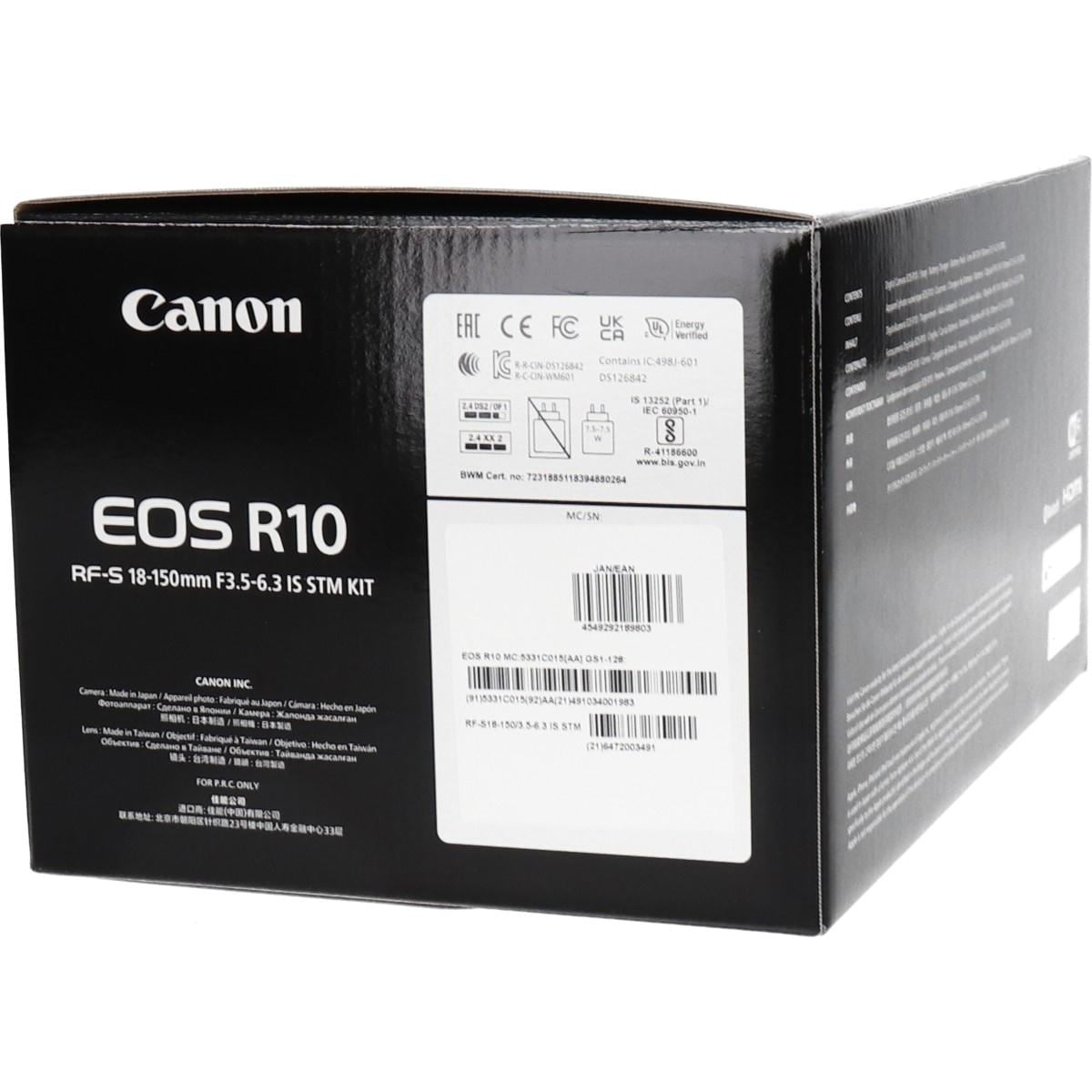 【未使用品】ＥＯＳ　Ｒ１０　ＲＦ－Ｓ１８－１５０ＩＳキット