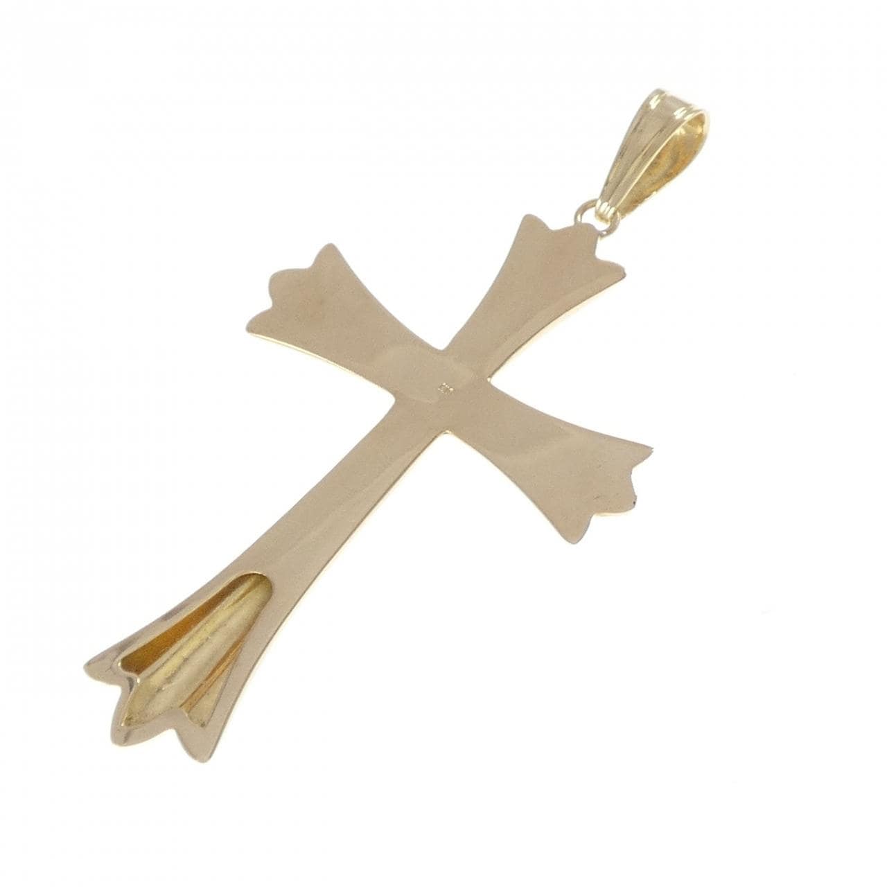 K18YG クロス ペンダント