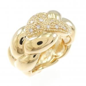 K18YG ダイヤモンド リング 0.14CT