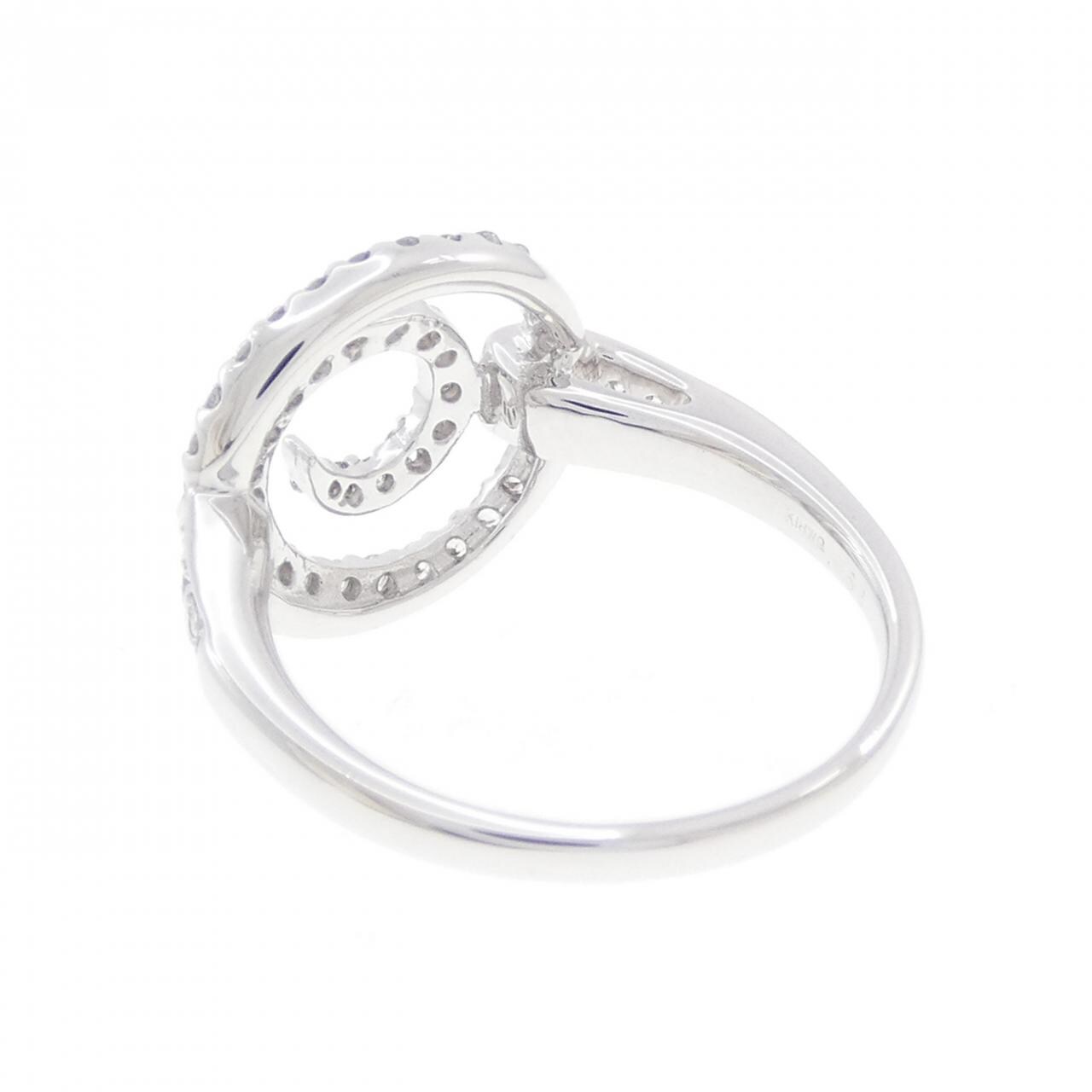 K18WG ダイヤモンド リング 0.52CT