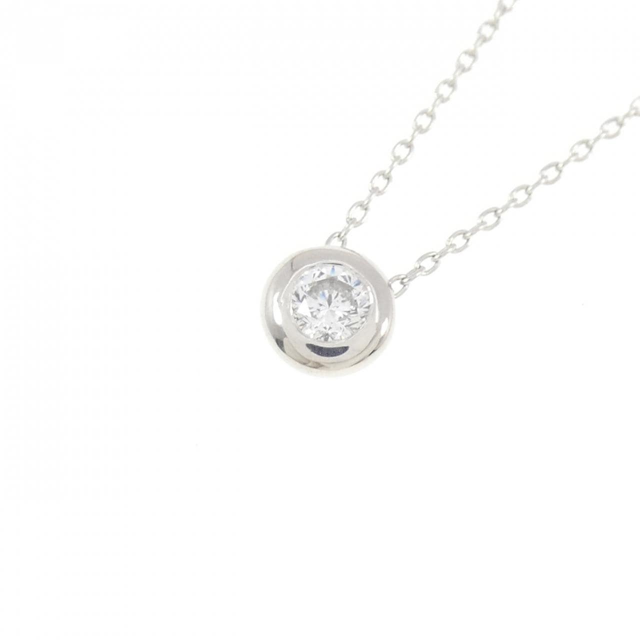 PT900/PT850 ダイヤモンド ネックレス 0.207CT