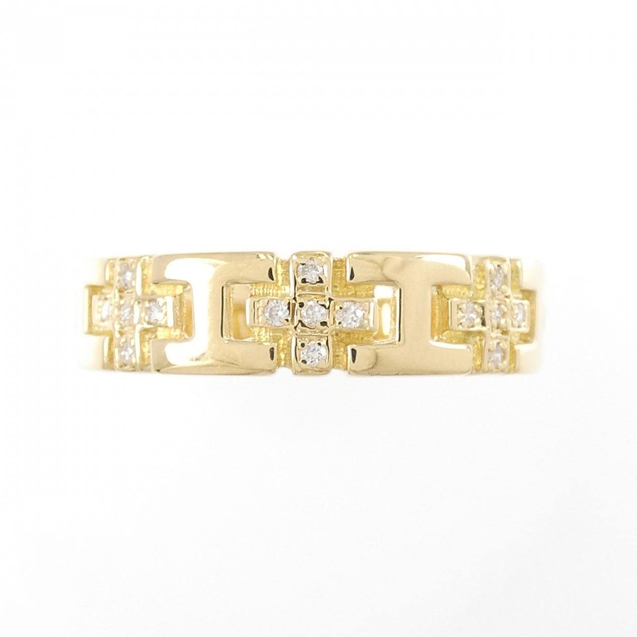 K18YG鑽石指 0.09CT