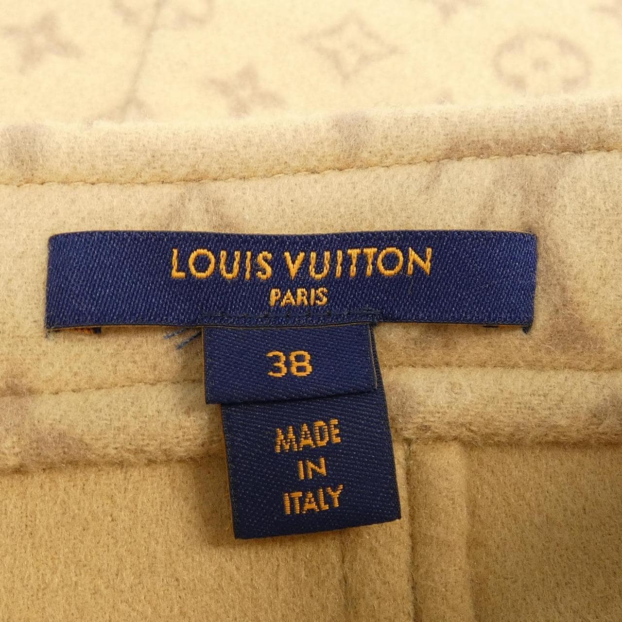 ルイヴィトン LOUIS VUITTON プレッピーダブルフェイスAラインスカート FNSK32QS3 スカート