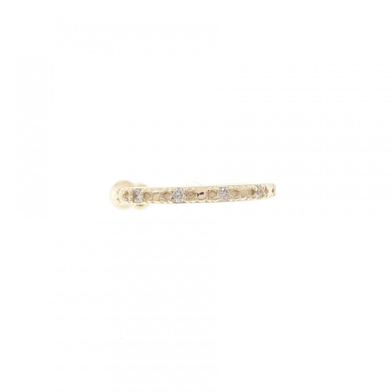 ヴァンドーム ダイヤモンド イヤーカフ 0.04CT 片耳