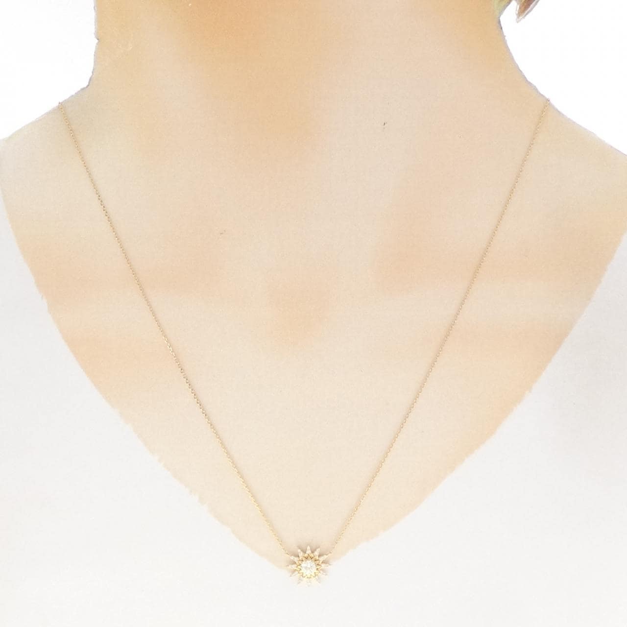 スタージュエリー ダイヤモンド ネックレス 0.16CT