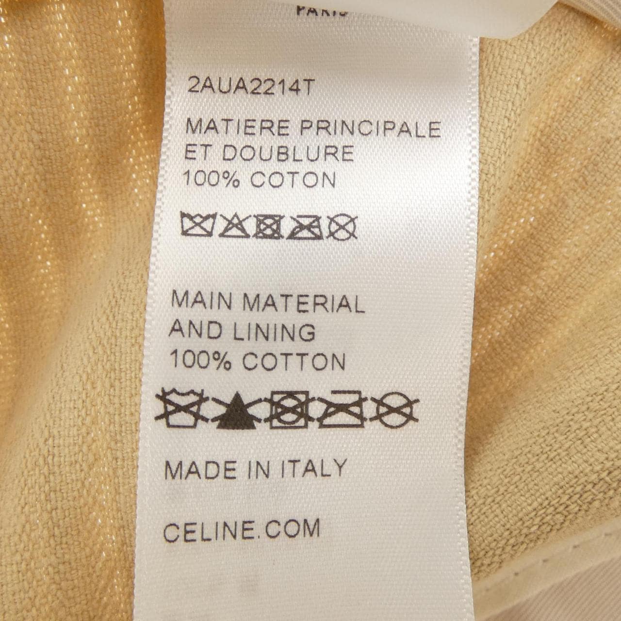 セリーヌ CELINE 2AUA2214T キャップ