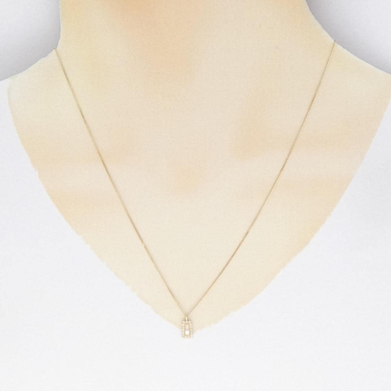 コメ兵｜アガット ダイヤモンド ネックレス 0.10CT｜アガット 