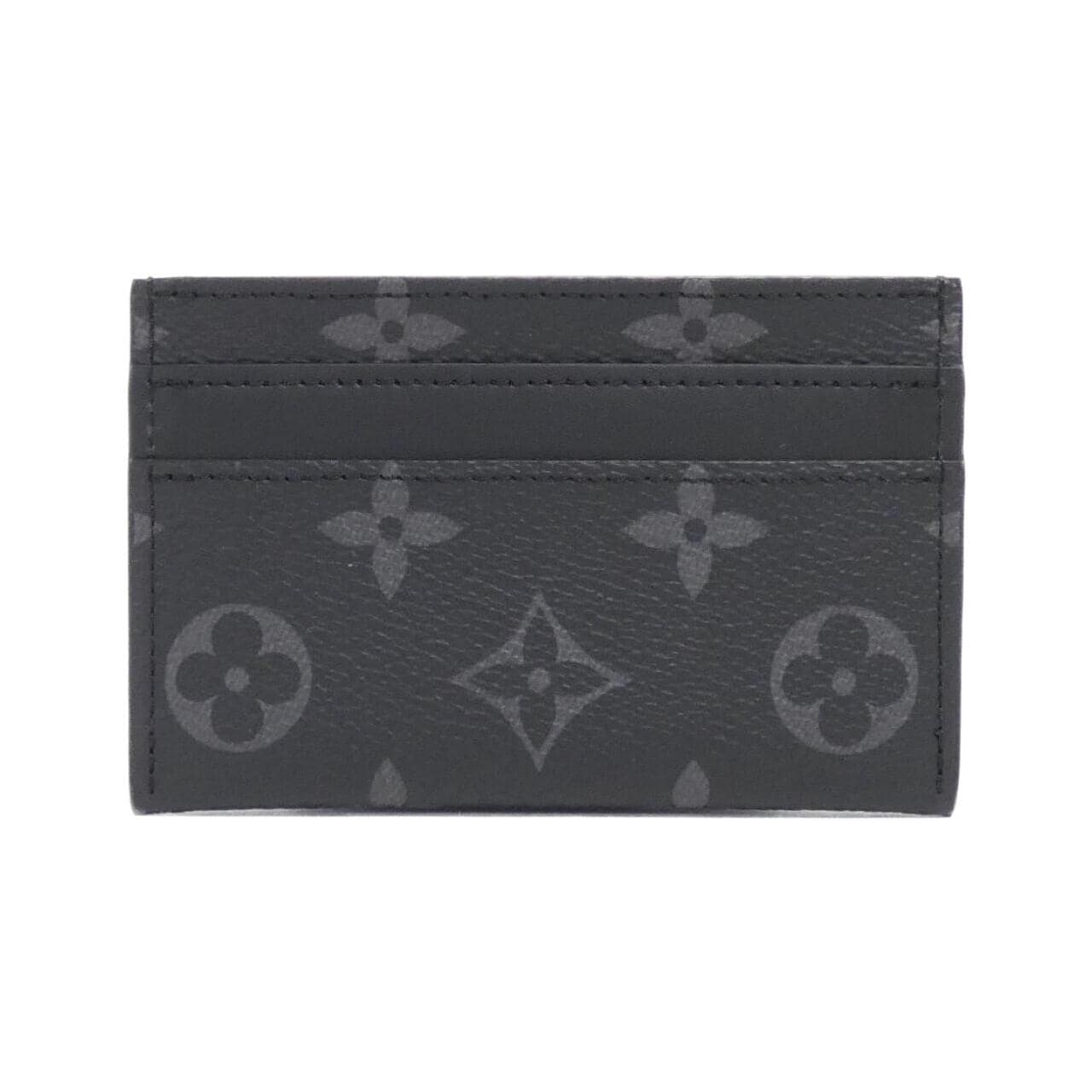 LOUIS VUITTON Monogram Eclipse Porto Cult Double M62170 Card Case