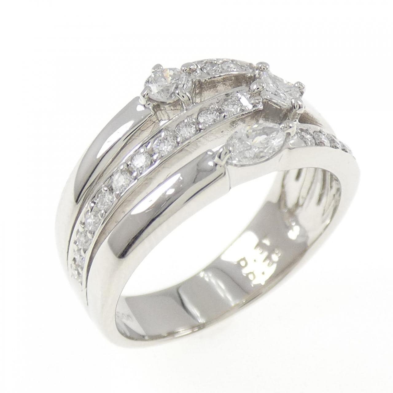 PT900 ダイヤモンド リング 0.31CT