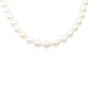 [BRAND NEW] Silver Clasp Akoya Pearl Necklace 8-8.5mm
