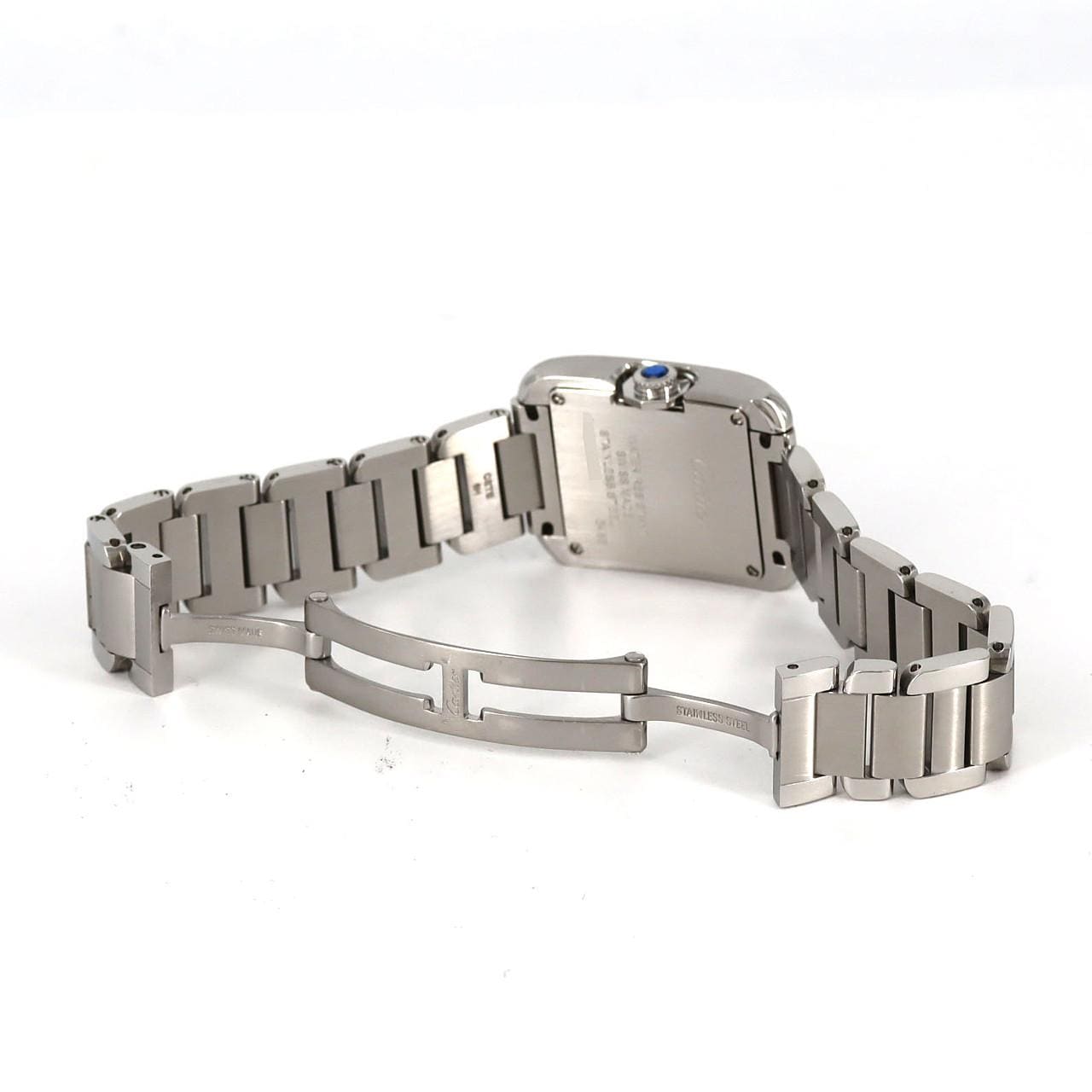 カルティエ タンクアングレーズSM W5310022 SS クォーツ