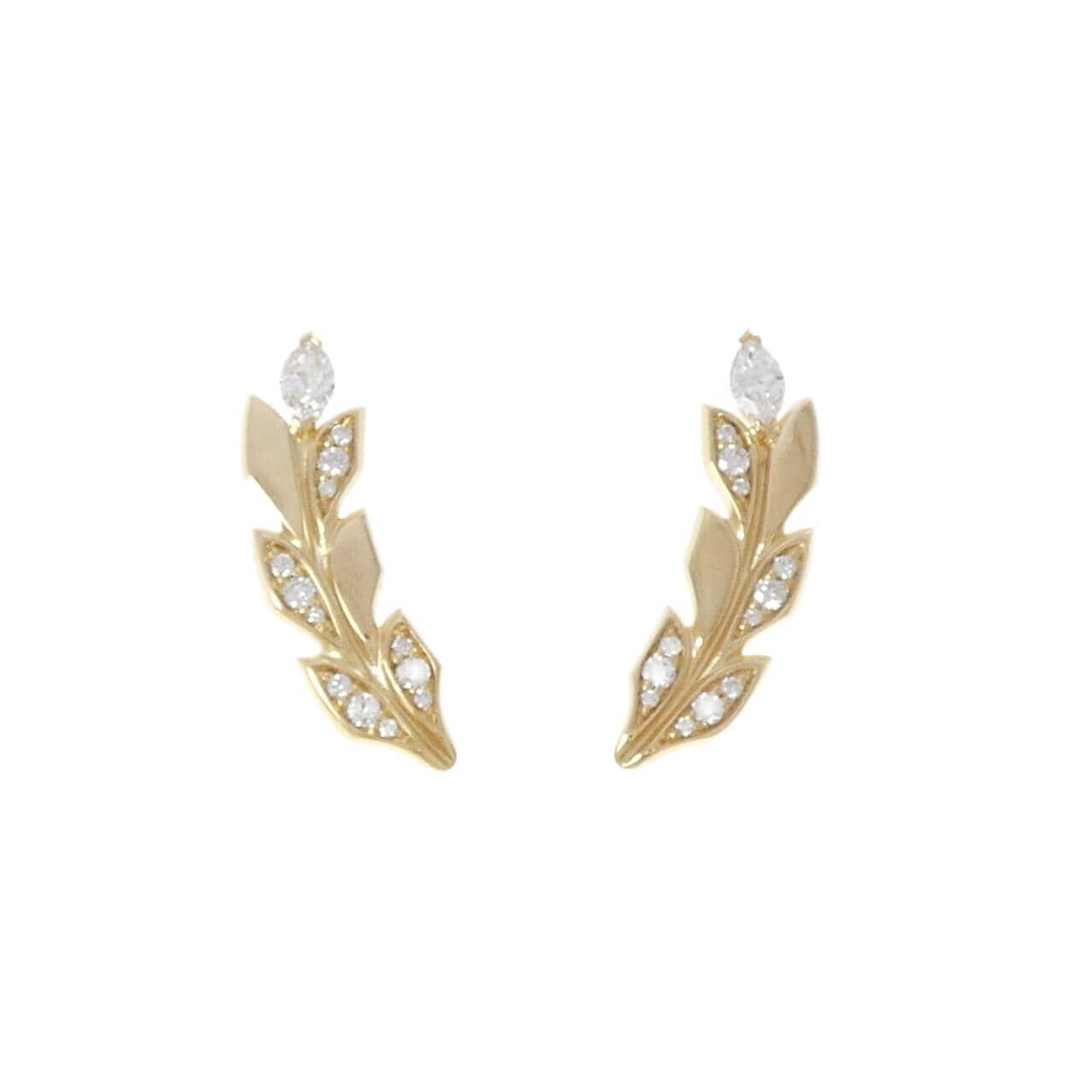 ティファニー ヴァイン クライマー ピアス 0.33CT