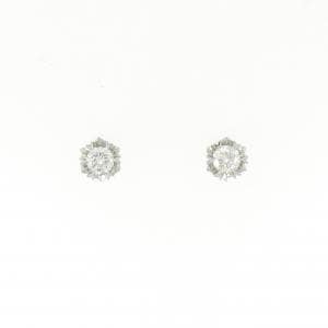 750WG/K18WG ダイヤモンド ピアス 0.24CT