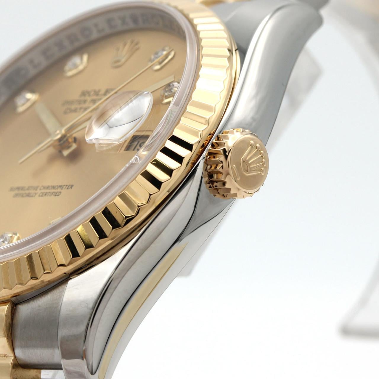 ロレックス デイトジャスト 116233G SSxYG 自動巻 Z番