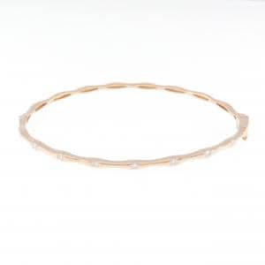K18PG ダイヤモンド バングル 0.22CT
