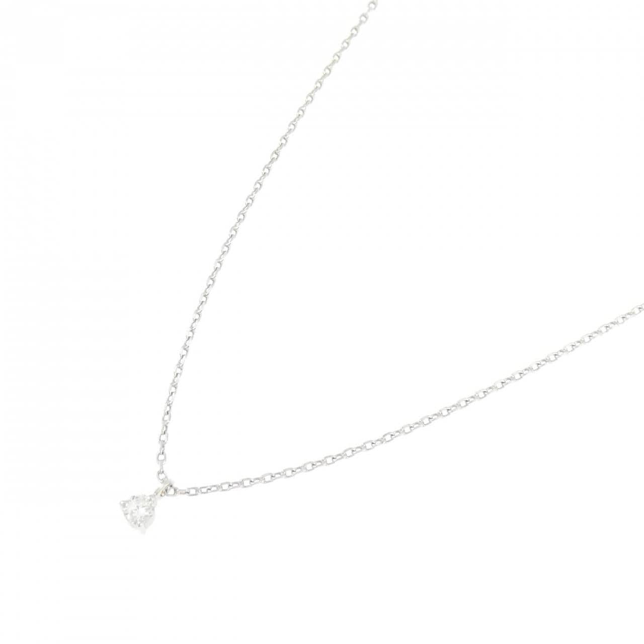 PT850 ダイヤモンド ネックレス 0.08CT
