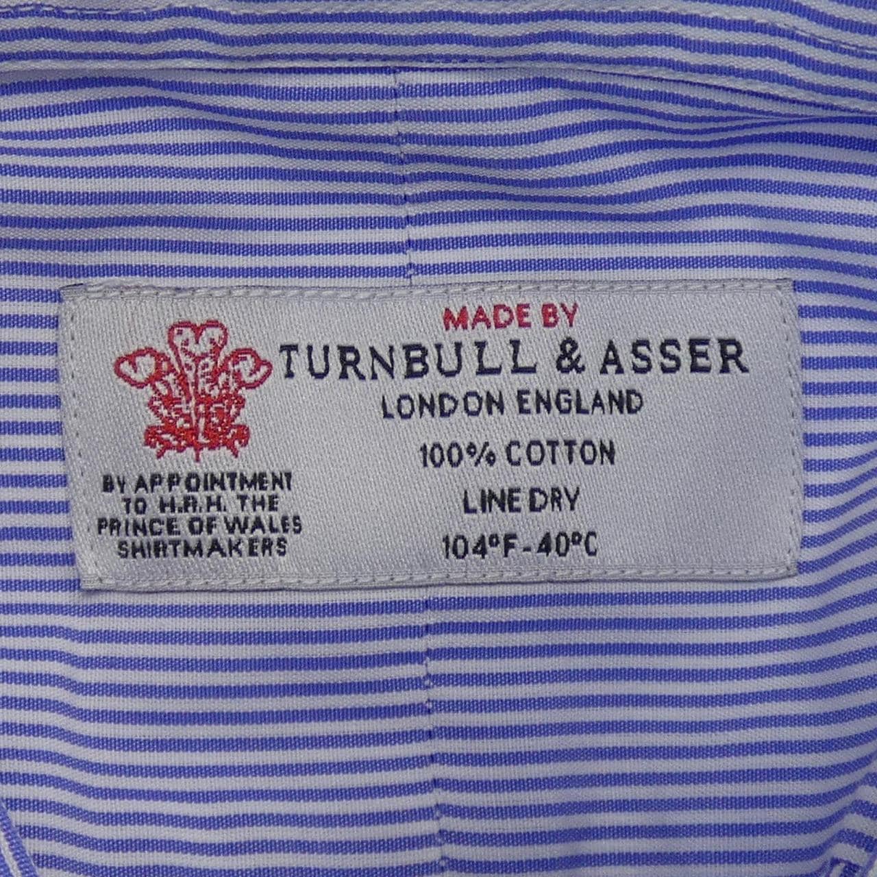 TURNBULL&ASSER シャツ