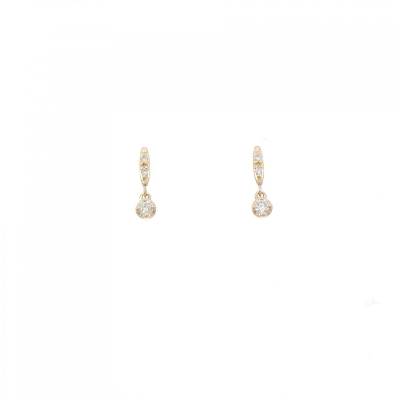 4゜C ダイヤモンド ピアス