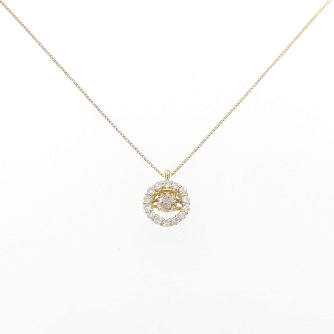K18YG ダイヤモンド ネックレス 0.23CT
