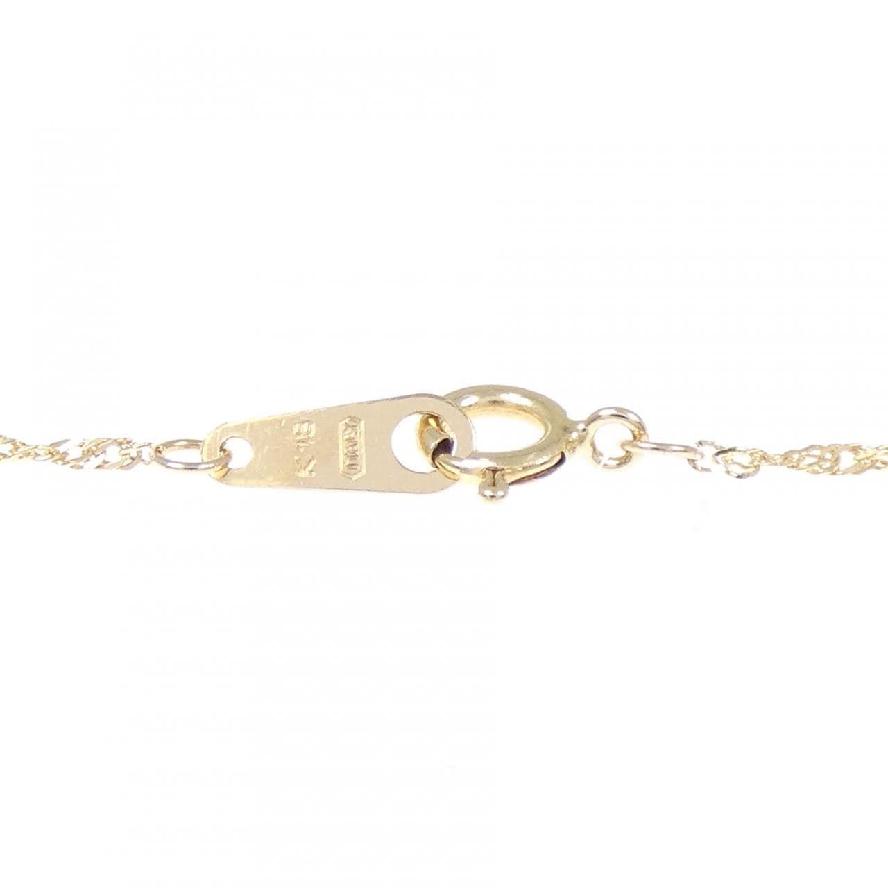 K18YG サファイヤ ネックレス