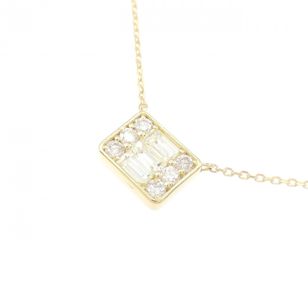 【新品】K18YG ダイヤモンド ネックレス 0.30CT