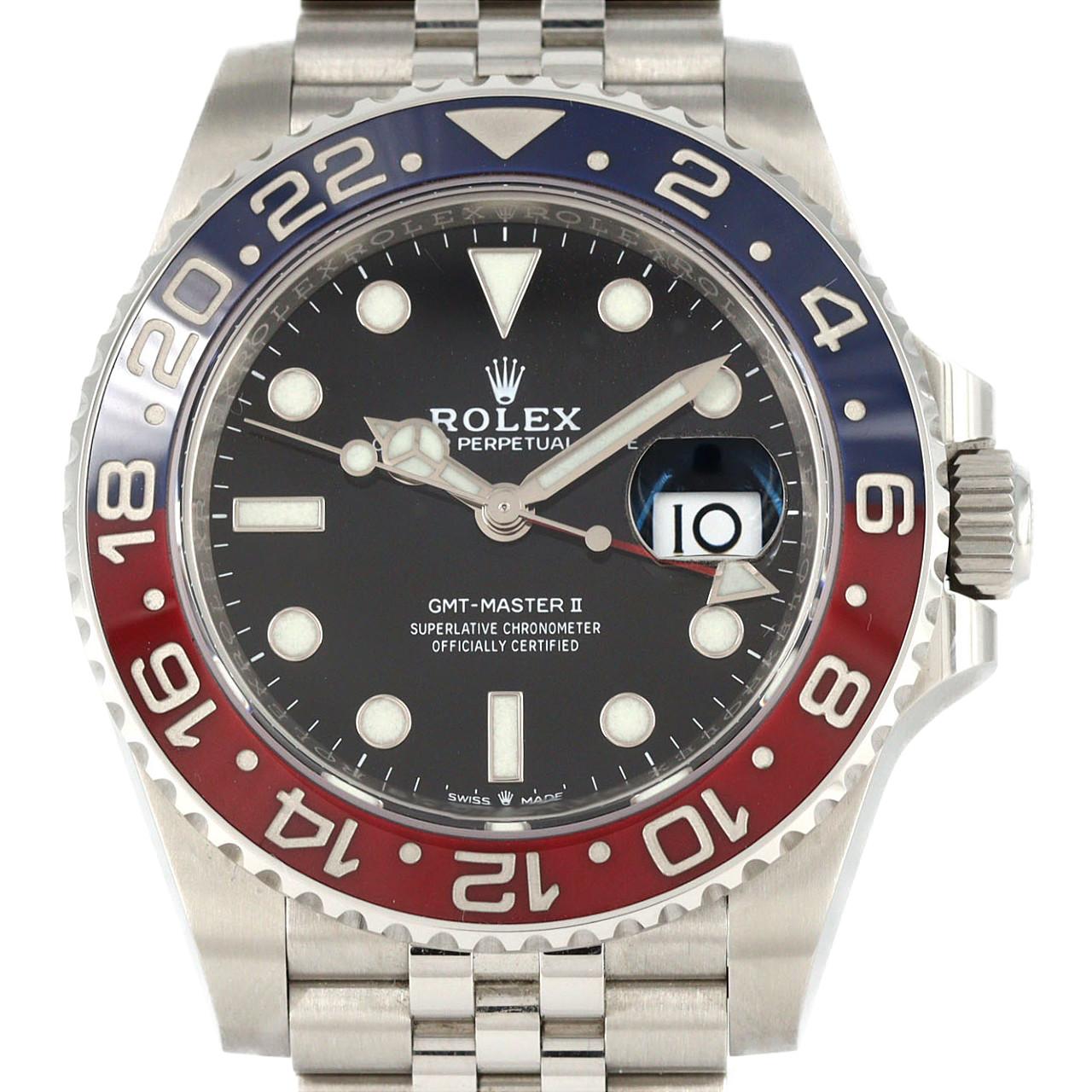ロレックス GMTマスターⅡ 126710BLRO･5 SS 自動巻 ランダム番