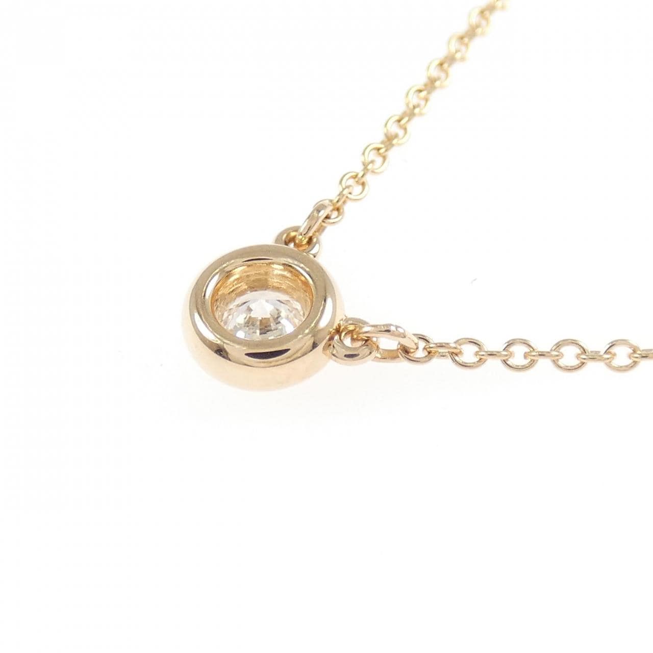 ティファニー バイザヤード ネックレス 0.14CT