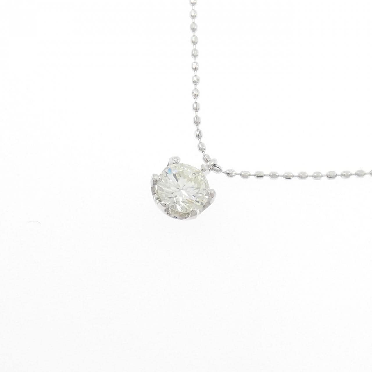 K18WG ダイヤモンド ネックレス 1.47CT